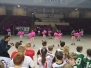 Nasza szkolna grupa cheerleaderska na Ogólnopolskim Finale Szkolnej Ligii Rugby Tag w Warszawie