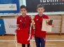 Zawody w badmintonie chłopców
